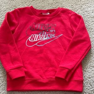 Nike Kids Bright Red Sweatshirt brand new never used